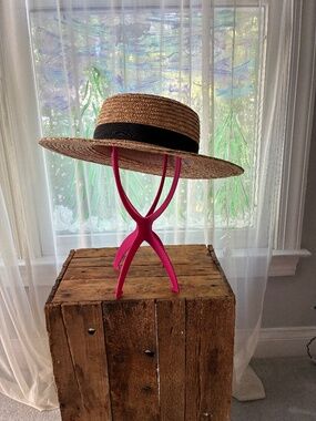 Fabulous- Go Anywhere Light Straw ASOS Hat with Ribbon